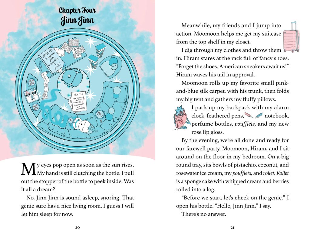 Adventures of Yasmine in Hollywood spread